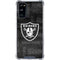 NFL Las Vegas Raiders Black & White Galaxy S20 FE Clear Case